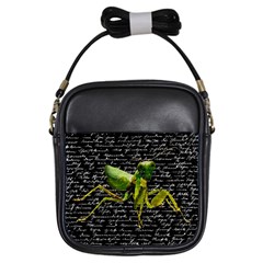 Mantis Girls Sling Bags by Valentinaart