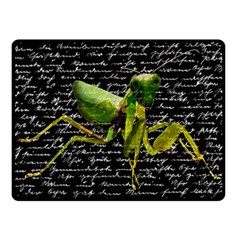 Mantis Fleece Blanket (small) by Valentinaart