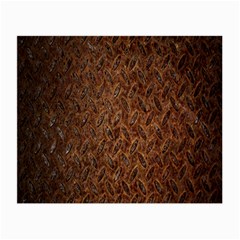 Texture Background Rust Surface Shape Small Glasses Cloth (2-side) by Simbadda