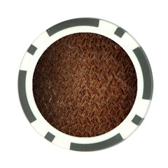 Texture Background Rust Surface Shape Poker Chip Card Guard