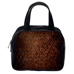 Texture Background Rust Surface Shape Classic Handbags (one Side) by Simbadda