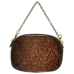 Texture Background Rust Surface Shape Chain Purses (one Side)  by Simbadda