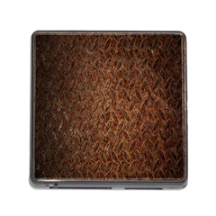 Texture Background Rust Surface Shape Memory Card Reader (square) by Simbadda