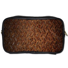 Texture Background Rust Surface Shape Toiletries Bags 2-side by Simbadda