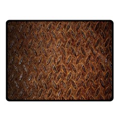 Texture Background Rust Surface Shape Fleece Blanket (small) by Simbadda