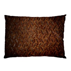 Texture Background Rust Surface Shape Pillow Case (two Sides) by Simbadda