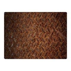 Texture Background Rust Surface Shape Double Sided Flano Blanket (mini)  by Simbadda