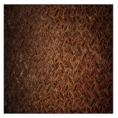 Texture Background Rust Surface Shape Large Satin Scarf (square) by Simbadda