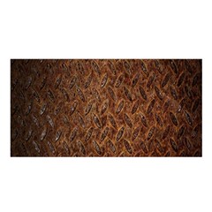 Texture Background Rust Surface Shape Satin Shawl by Simbadda