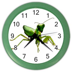 Mantis Color Wall Clocks by Valentinaart