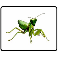 Mantis Fleece Blanket (medium)  by Valentinaart