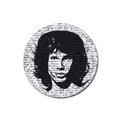 Morrison Rubber Coaster (round)  by Valentinaart