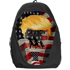 Caution Backpack Bag by Valentinaart