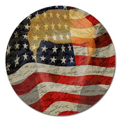 American President Magnet 5  (round) by Valentinaart