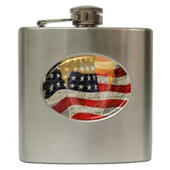 American President Hip Flask (6 Oz) by Valentinaart