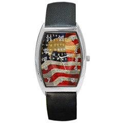 American President Barrel Style Metal Watch by Valentinaart