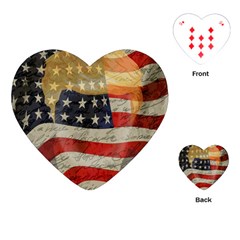 American President Playing Cards (heart)  by Valentinaart