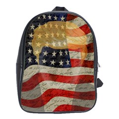 American President School Bags(large)  by Valentinaart