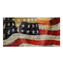 American President Satin Shawl by Valentinaart