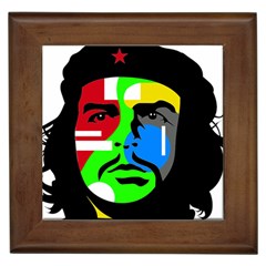 Che Guevara Framed Tiles by Valentinaart