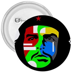 Che Guevara 3  Buttons by Valentinaart