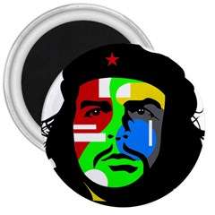 Che Guevara 3  Magnets by Valentinaart