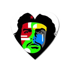 Che Guevara Heart Magnet by Valentinaart