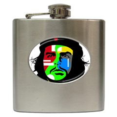 Che Guevara Hip Flask (6 Oz) by Valentinaart