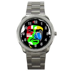 Che Guevara Sport Metal Watch by Valentinaart