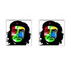 Che Guevara Cufflinks (square) by Valentinaart