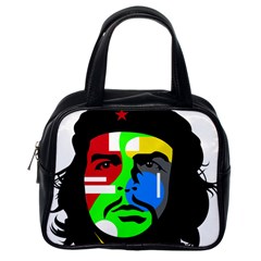 Che Guevara Classic Handbags (one Side) by Valentinaart