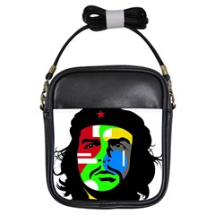 Che Guevara Girls Sling Bags by Valentinaart