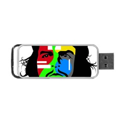 Che Guevara Portable Usb Flash (one Side) by Valentinaart