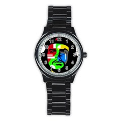 Che Guevara Stainless Steel Round Watch by Valentinaart