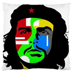 Che Guevara Standard Flano Cushion Case (two Sides) by Valentinaart