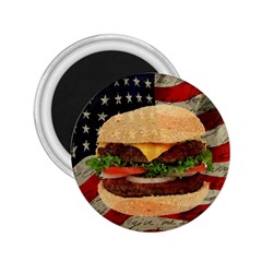 Hamburger 2 25  Magnets by Valentinaart