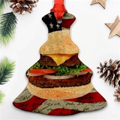 Hamburger Ornament (christmas Tree)  by Valentinaart