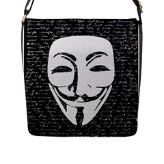 Antonymous   Flap Messenger Bag (l)  by Valentinaart