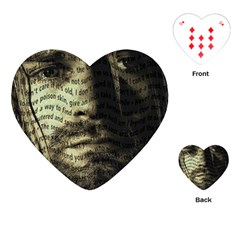 Kurt Cobain Playing Cards (heart) 