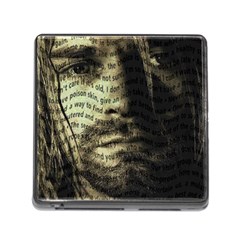 Kurt Cobain Memory Card Reader (square) by Valentinaart