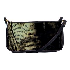 Kurt Cobain Shoulder Clutch Bags by Valentinaart