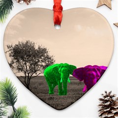 Africa  Ornament (heart) by Valentinaart