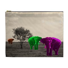 Africa  Cosmetic Bag (xl) by Valentinaart