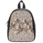 Paper cranes School Bags (Small)  Front