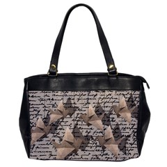 Paper Cranes Office Handbags by Valentinaart