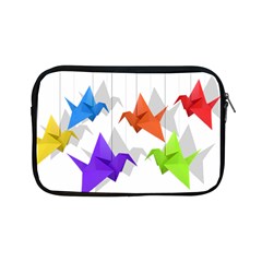 Paper Cranes Apple Ipad Mini Zipper Cases by Valentinaart