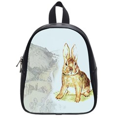 Rabbit  School Bags (small)  by Valentinaart