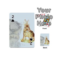 Rabbit  Playing Cards 54 (mini)  by Valentinaart