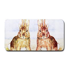 Rabbits  Medium Bar Mats by Valentinaart