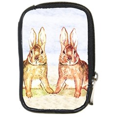 Rabbits  Compact Camera Cases by Valentinaart